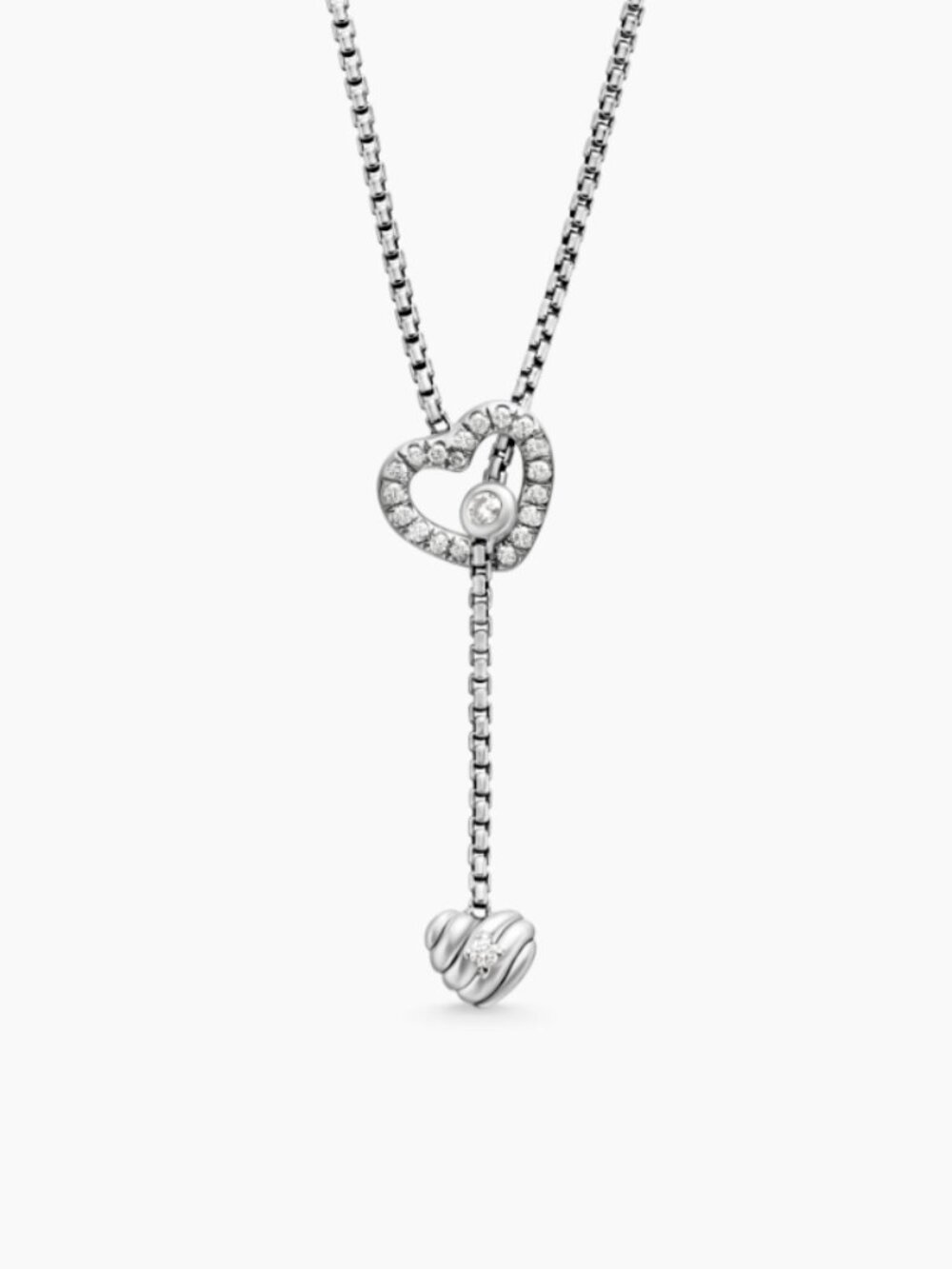 David Yurman 925 Silver Necklaces with Original Pouch